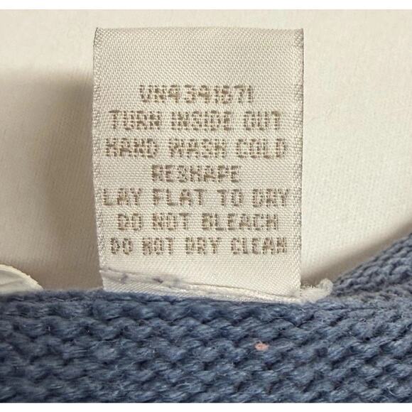 Vintage Cherokee Winter Holiday Christmas Patchwork Knit Sweater XL Stocking - Picture 8 of 12